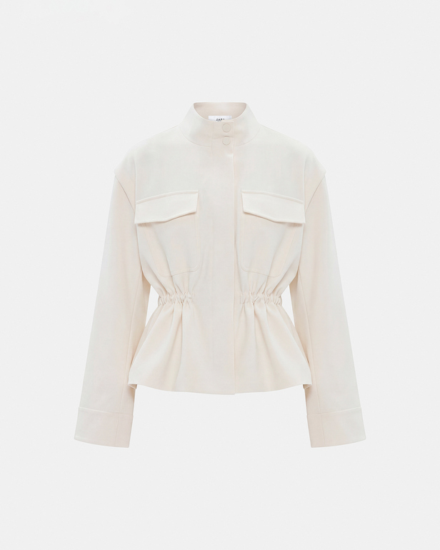 Veste Vahita Veste &agrave; manches amovibles &eacute;cru ZAPA