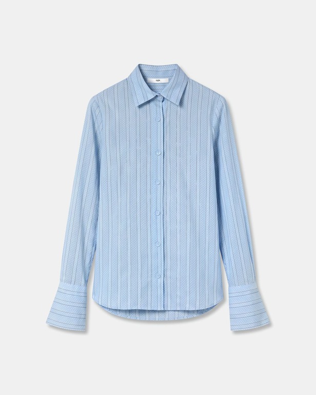 Chemise Calvyn Chemise manches longues &agrave; rayures ZAPA