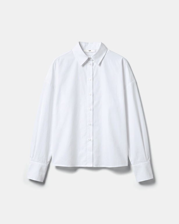 Chemise Colette Chemise blanche classique &agrave; manches longues ZAPA