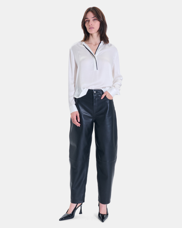 Blouse Beca Blouse fluide &eacute;crue &agrave; manches longues ZAPA