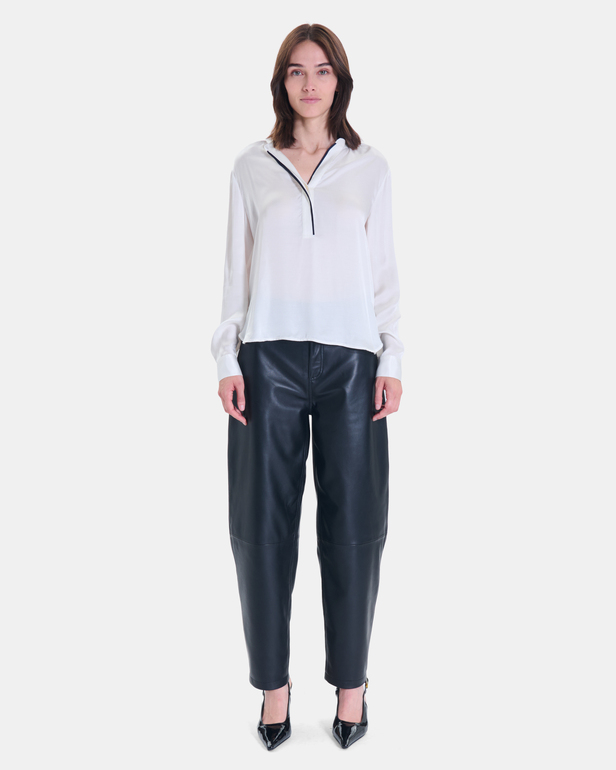 Blouse Beca Blouse fluide &eacute;crue &agrave; manches longues ZAPA