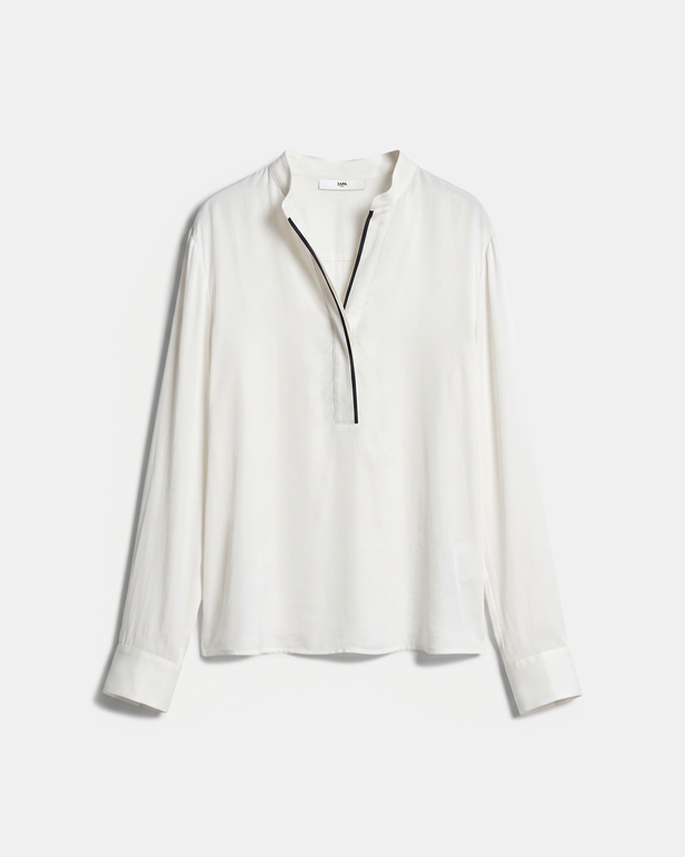 Blouse Beca Blouse fluide &eacute;crue &agrave; manches longues ZAPA