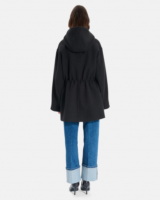 Manteau Marina Manteau en laine chocolat ZAPA