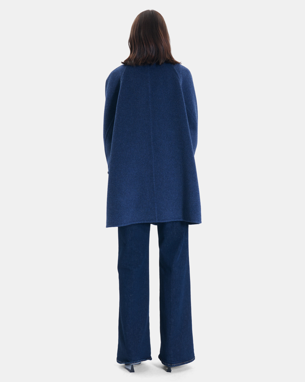 Manteau Maeline Manteau en laine indigo ZAPA