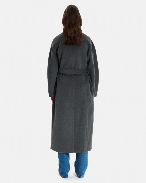 Manteau Melissa Manteau long en laine &agrave; col montant ZAPA