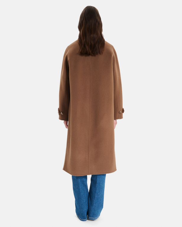 Manteau Milo Manteau long en laine cannelle ZAPA