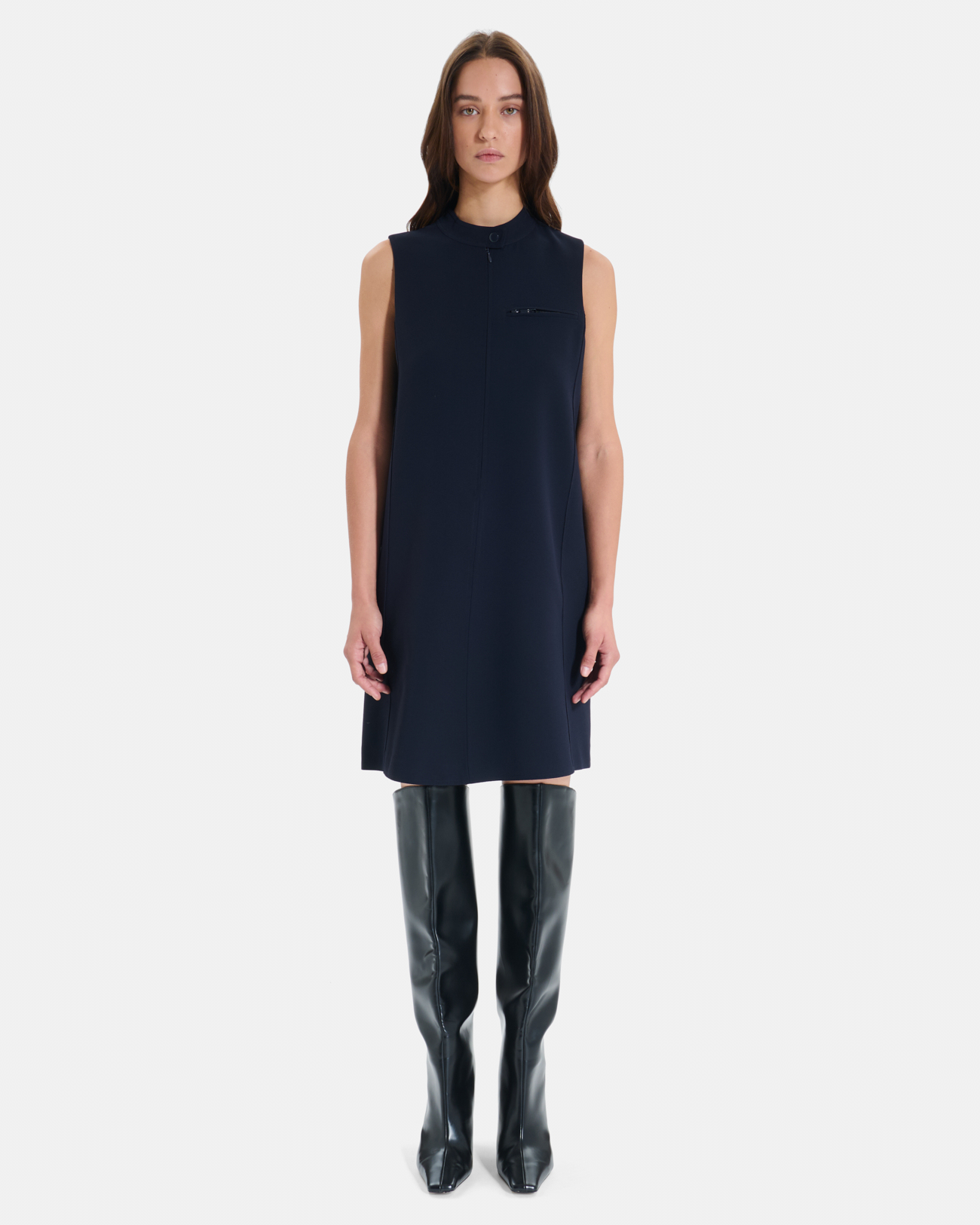 Robe Ralph Robe chemise droite nocturne ZAPA