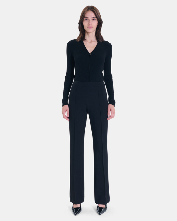 Pantalon Philippe Pantalon noir en coton ZAPA