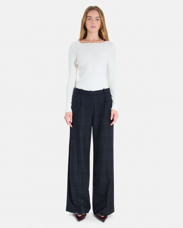 Pantalon Pleyel Pantalon fluide chocolat ZAPA