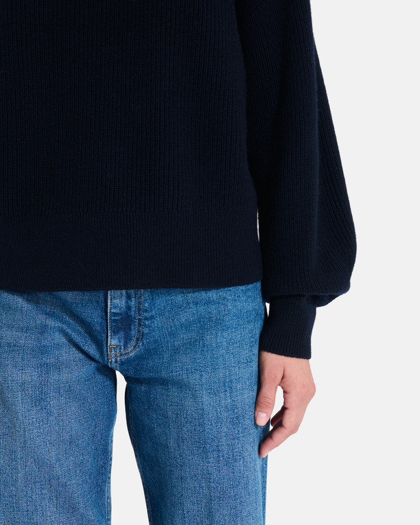 Pull Neila Pull en laine mérinos nocturne ZAPA