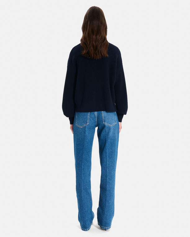 Pull Neila Pull en laine mérinos nocturne ZAPA