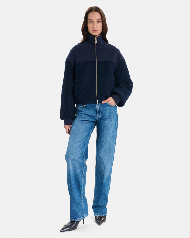 Veste Bella Blouson court nocturne zipé ZAPA