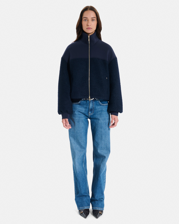 Veste Bella Blouson court nocturne zipé ZAPA