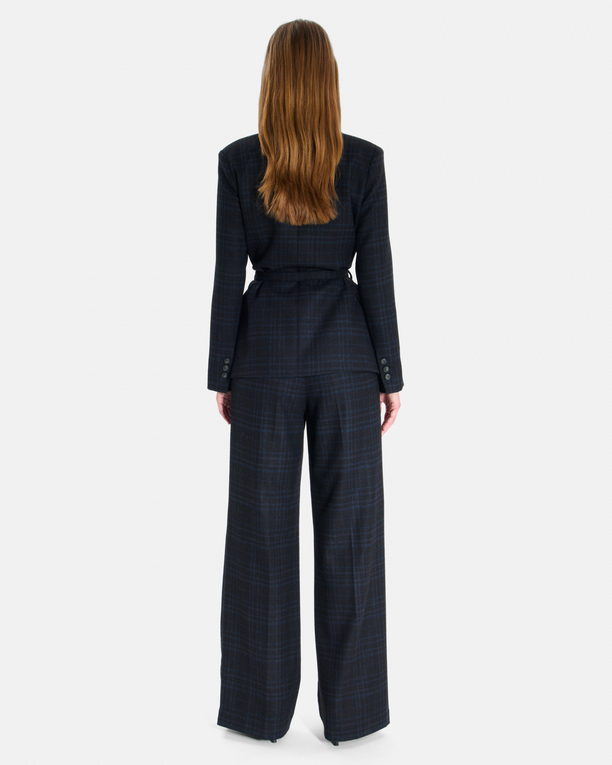 Veste Valy Veste blazer en laine ceinturée ZAPA