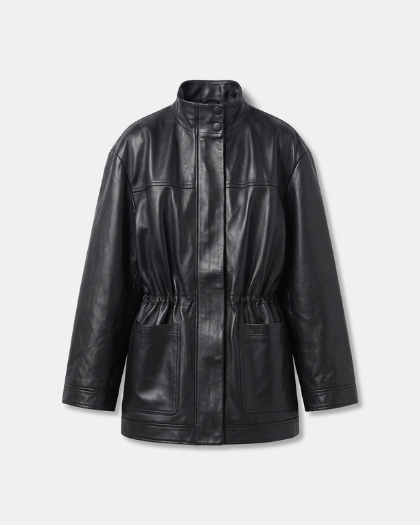 Veste Valence Veste chocolat mi-longue ajustable ZAPA