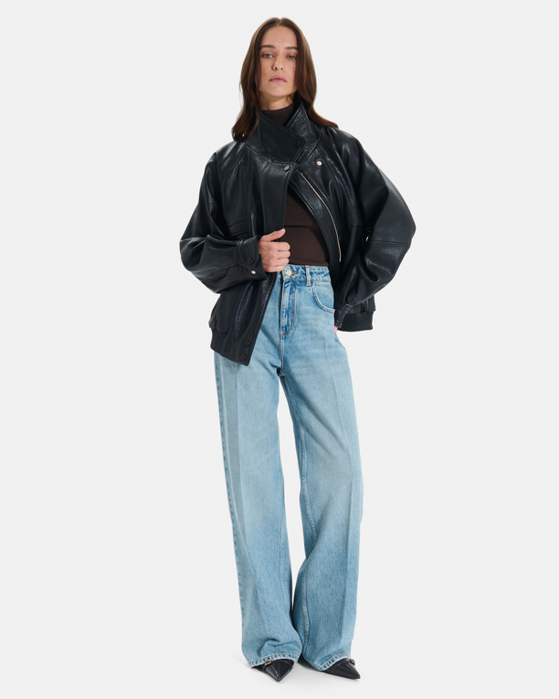 Jean Pamover Jean droit en coton vintage blue ZAPA