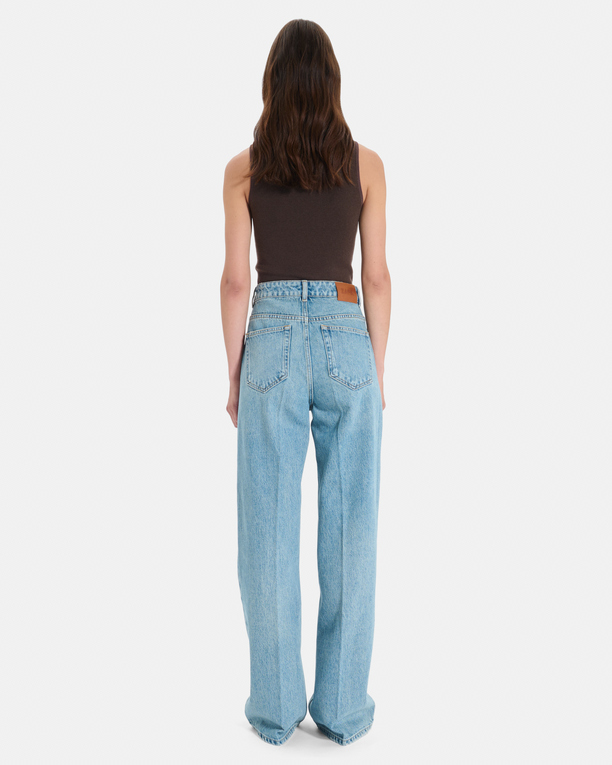 Jean Pamover Jean droit en coton vintage blue ZAPA
