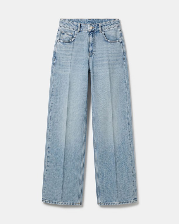 Jean Pamover Jean droit en coton vintage blue ZAPA