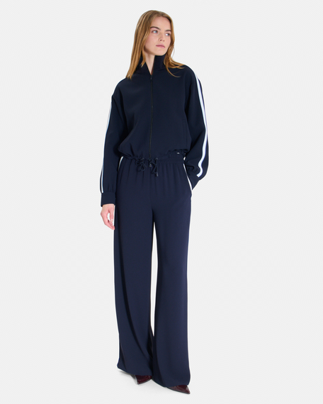 Veste bercilli blouson zipp&eacute; noturne &agrave; col montant zapa