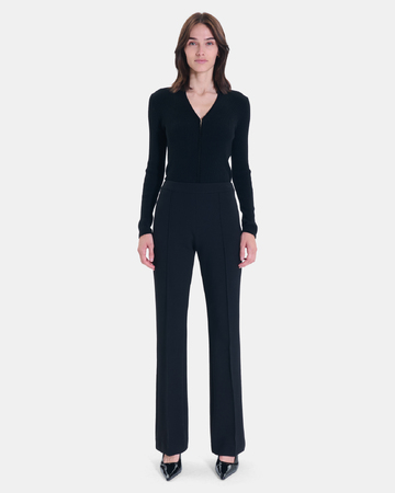 Pantalon Philippe Pantalon noir en coton ZAPA