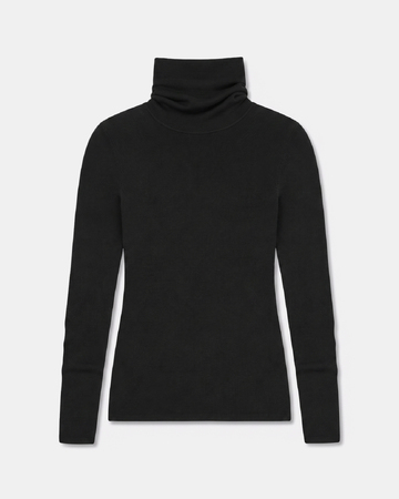 Pull Nord Pull en maille côtelée noir ZAPA