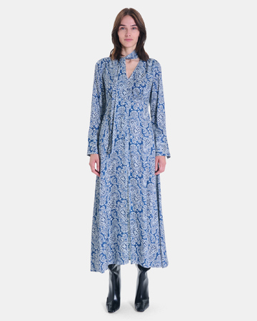 Robe Remila Robe longue fluide imprimé cachemire ZAPA