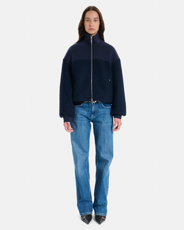 Veste Bella Blouson court nocturne zipé ZAPA