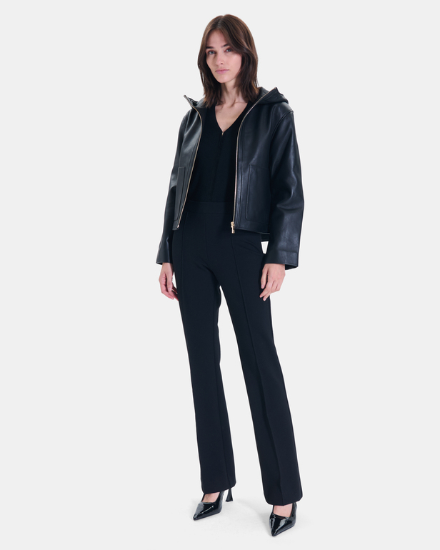 Pantalon Philippe Pantalon noir en coton ZAPA