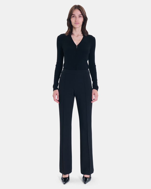Pantalon Philippe Pantalon noir en coton ZAPA