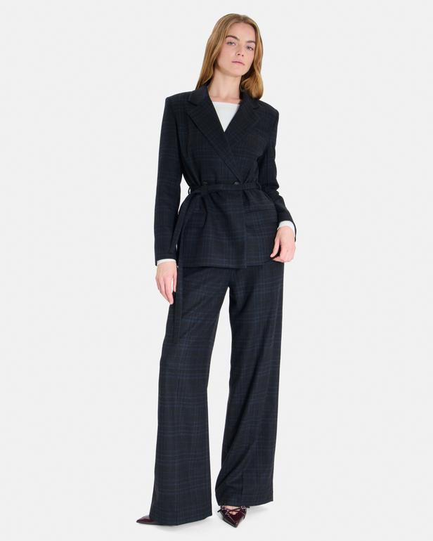 Pantalon Pleyel Pantalon fluide chocolat ZAPA
