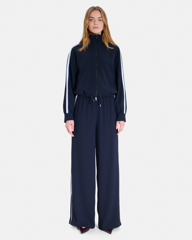 Veste Bercilli Blouson zipp&eacute; noturne &agrave; col montant ZAPA