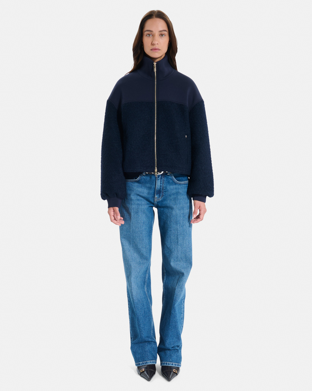 Veste Bella Blouson court nocturne zip&eacute; ZAPA