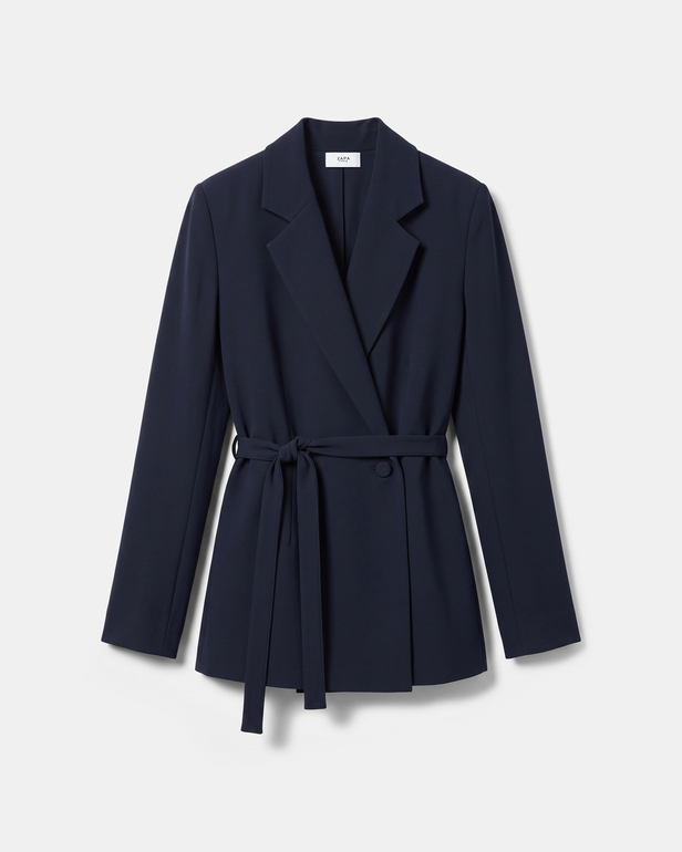 Veste Vik Veste blazer cintr&eacute;e nocturne ZAPA