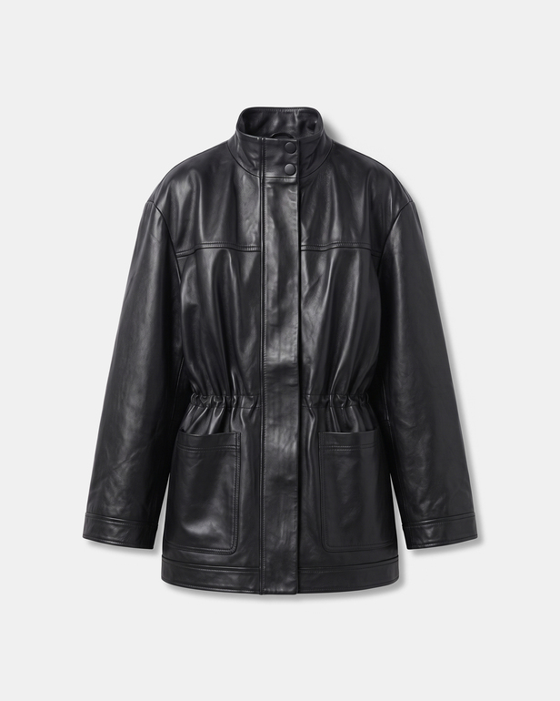Veste Valence Veste chocolat mi-longue ajustable ZAPA