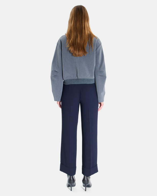 Veste Vila Veste courte bomber gris chin&eacute; ZAPA