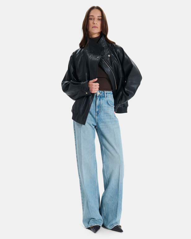 Jean Pamover Jean droit en coton vintage blue ZAPA