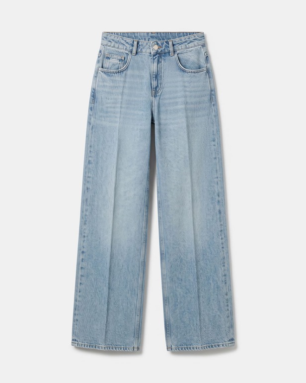 Jean Pamover Jean droit en coton vintage blue ZAPA
